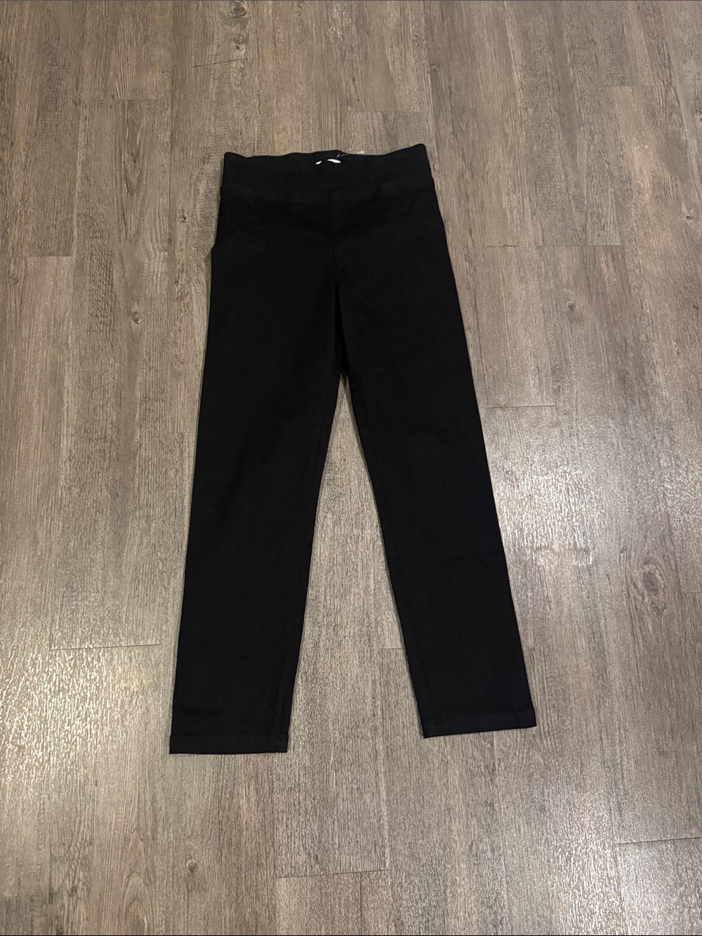 pistola Black Slim Straight Trousers